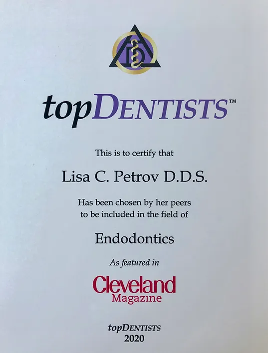 top dentist award 2020